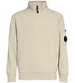 C.P. Company Sweatshirt m. Lynlås - Chalk