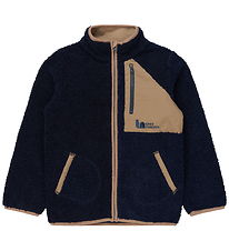 The New Fleecejakke - TnStorm Teddy - Navy Blazer