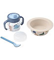 Liewood Dinner Set - 3 Parts - Becket - Dino Roar/Sandy