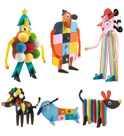 Djeco Kreasæt - Hunde Og Folk