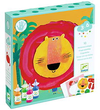 Djeco Finger Paint - Crazy Animals