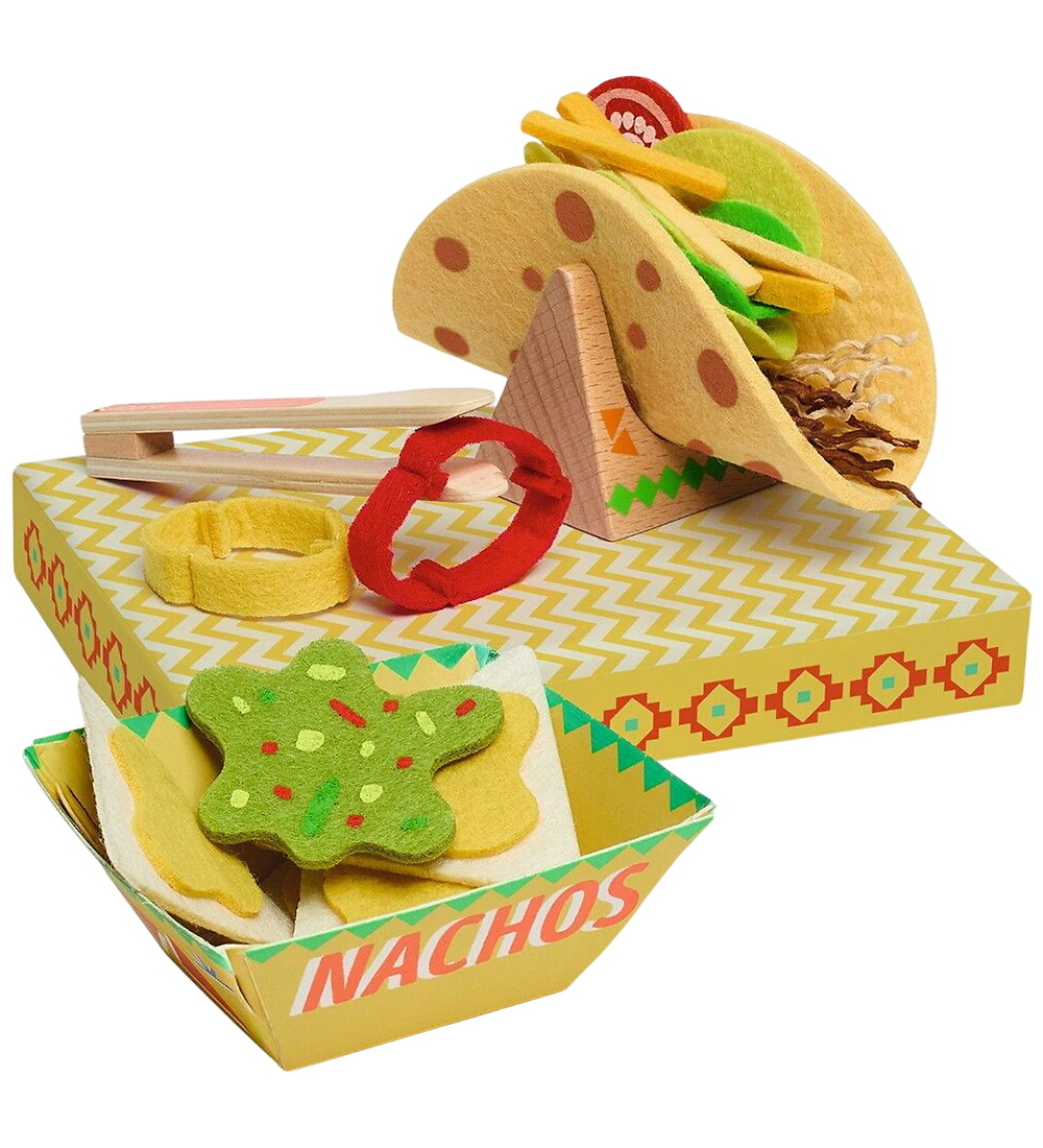 Djeco Spiellebensmittel - P'TI-Set Spiellebensmittel - Mexiko - Djeco - One Size - Spiellebensmittel