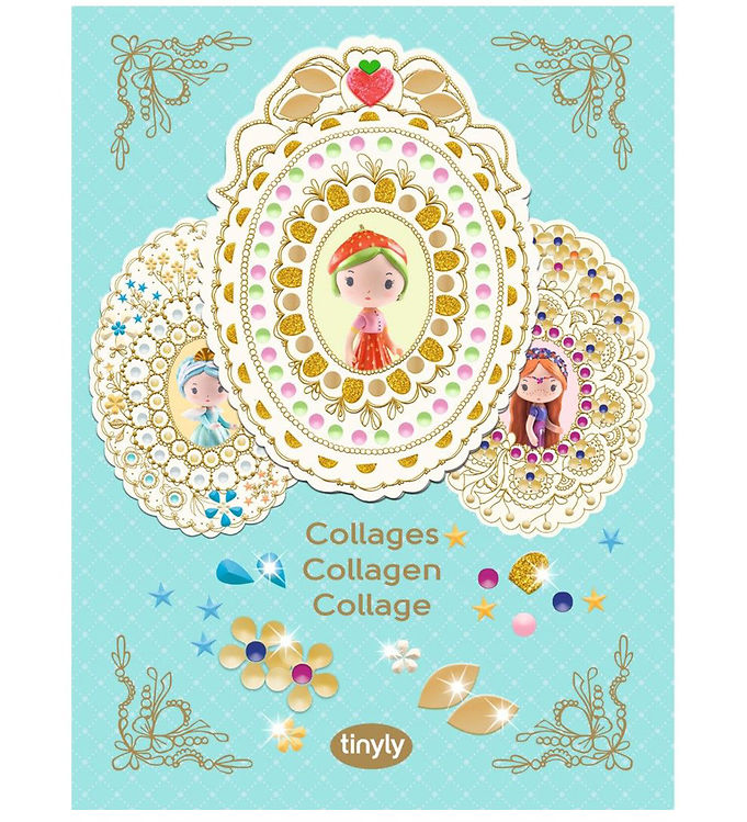 Djeco Kreasæt - Tinyly Collage - Berry & Co
