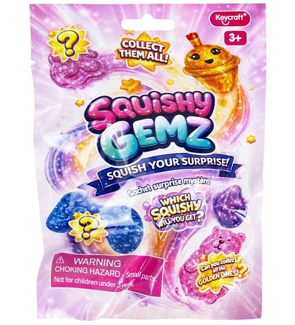 Keycraft Legetøj - 10 cm - Squishy Gemz - Assorteret