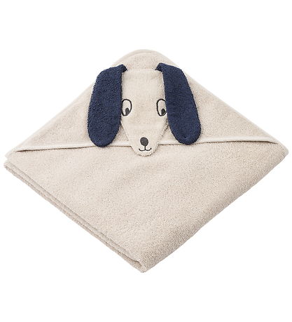 Liewood Babyhåndklæde - Augusta - Dog Sandy