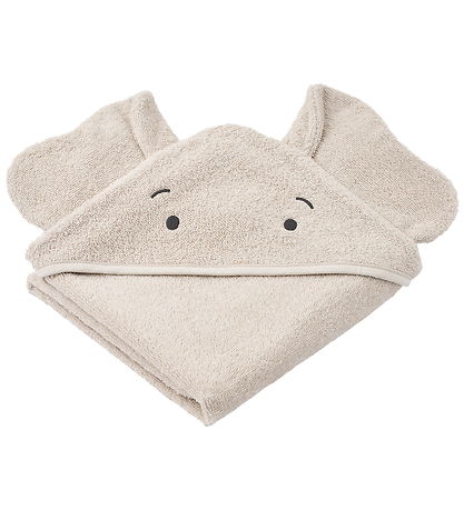 Liewood Babyhåndklæde - Albert - Elephant Sandy