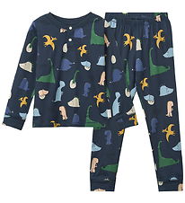 Liewood Pyjama Set - Wilhelm - Dino Roar/Classic Navy
