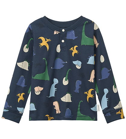 Liewood Nattøj - Wilhelm - Dino Roar/Classic Navy