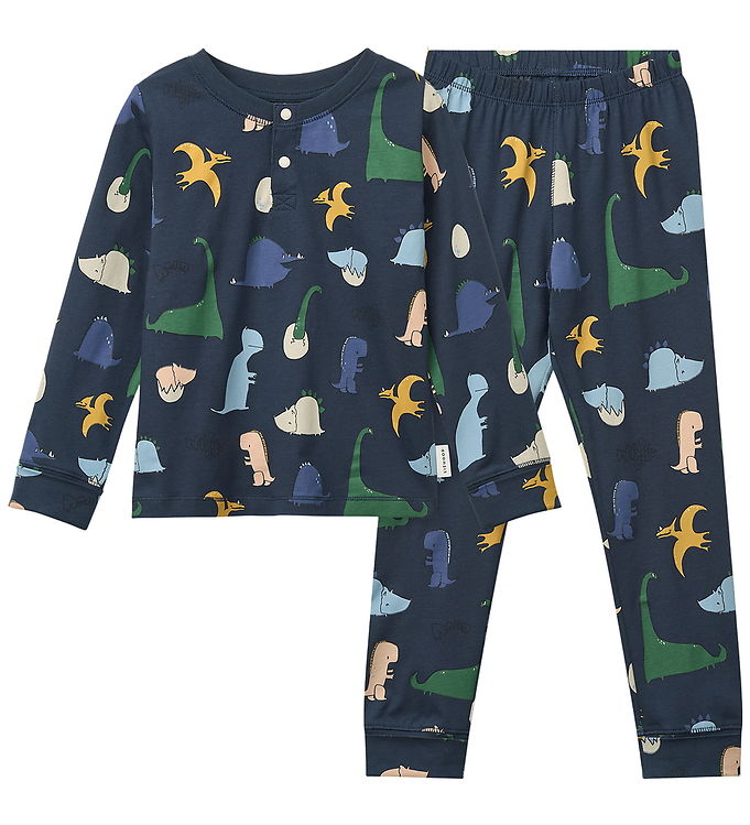 Liewood Nattøj - Wilhelm - Dino Roar/Classic Navy