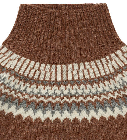 FUB Bluse - Strik - Uld - Hazel Melange