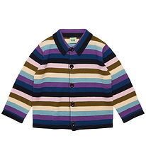 FUB Cardigan - Uld - Multi Stripe