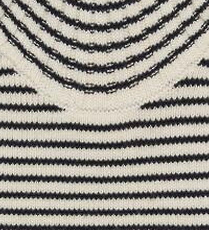 FUB Halsedisse - Uld - Ecru/Navy