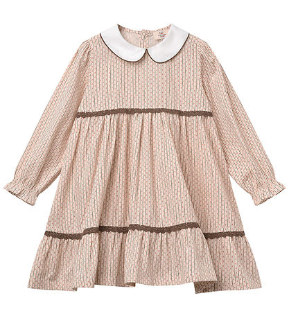Copenhagen Colors Kjole - Sand Flower Print