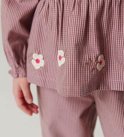Copenhagen Colors Bluse - Winter Rose Check