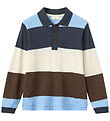 Copenhagen Colors Polobluse - Brown Stripe