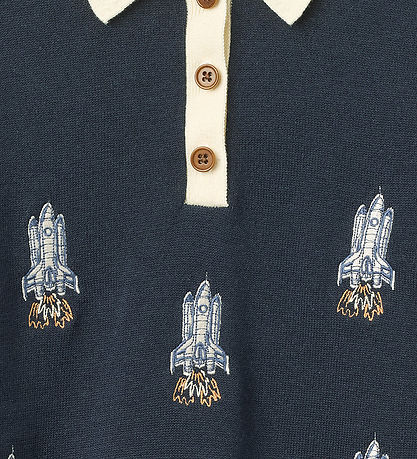 Copenhagen Colors Polobluse - Strik - Navy Rocket