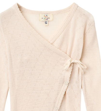 Copenhagen Colors Slå-om Body l/æ - Uld - Cream