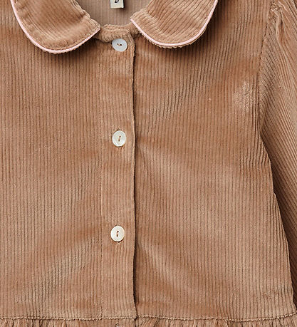 Copenhagen Colors Cardigan - Fløjl - Beige