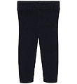 FUB Leggings - Rib - Strik - Uld - Dark Navy