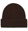 En Fant Hue - Beanie w.Lining - Coffee Bean