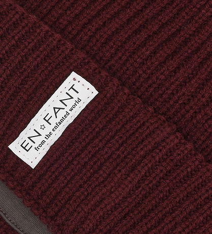 En Fant Hue - Beanie w.Lining - Port Royale
