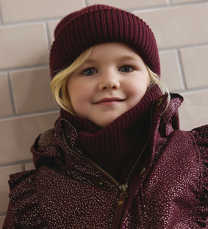 En Fant Hue - Beanie w.Lining - Port Royale