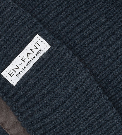 En Fant hue - Beanie w.Lining - Parisian Night
