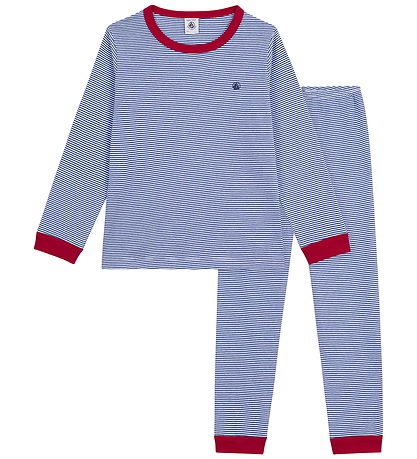 petit Bateau Pyjamas - Ultramarine/Marshmallow