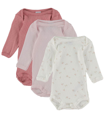 Petit Bateau Body l/æ - 3-Pak - Variante 1