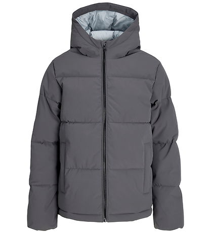 Jack & Jones Dynejakke - JjGalaxy - Asphalt