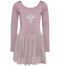 Hummel Gymnastikdragt - hmlJR - Glitter - Sea Fog