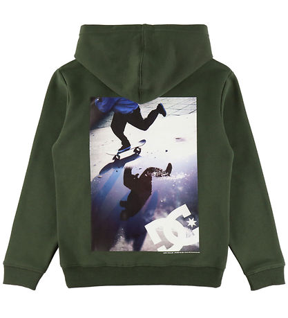 DC Shoes Hættetrøje - Pushing Forward PH Youth - Deep Forest