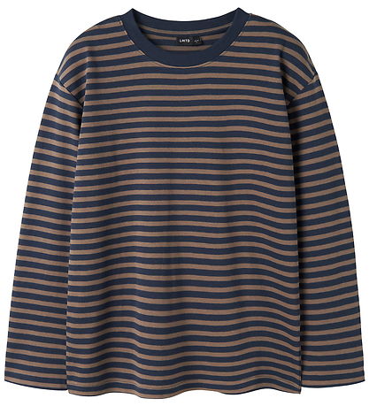 LMTD Bluse - NlfRain - Navy Blazer/Chocolate Chip