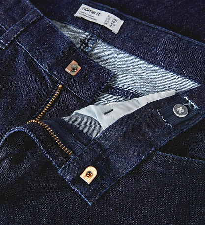Name it Jeans - NkfRose - Glitter - Dark Blue Denim