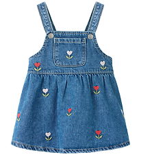 Name It Kjole - NbfMalo - Medium Blue Denim/EMB