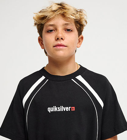 Quiksilver T-shirt - YG Lazer - Black