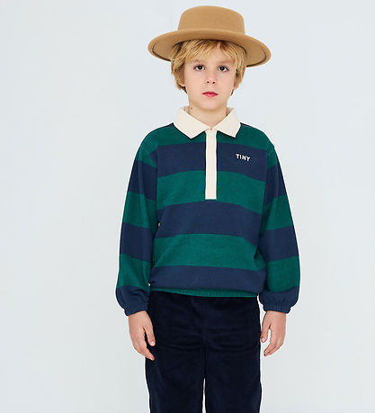 Tiny Cottons Sweatshirt - Polo - Dark Green