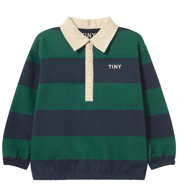 Tiny Cottons Sweatshirt - Polo - Dark Green