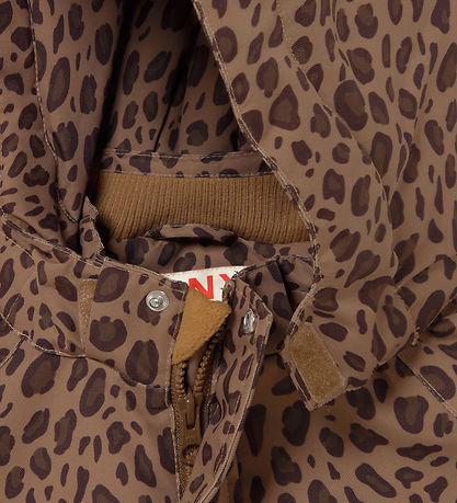 Tiny Cottons Jacket - Animal Print - Mocha