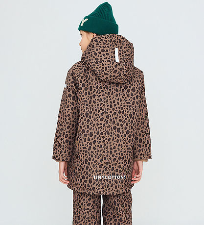 Tiny Cottons Jacket - Animal Print - Mocha