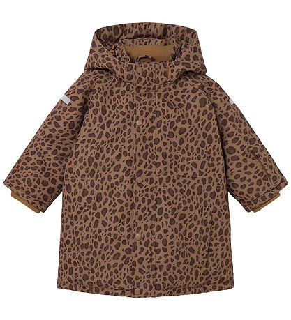 Tiny Cottons Jacket - Animal Print - Mocha