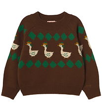 Tiny Cottons Bluse - Strik - Cacao