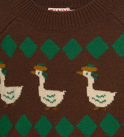 Tiny Cottons Bluse - Strik - Cacao