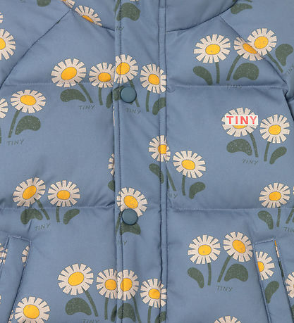 Tiny Cottons Jakke - Winter Flowers - Stone