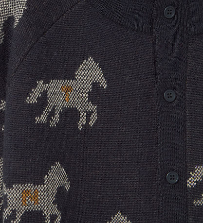 Tiny Cottons Cardigan - Ink Blue
