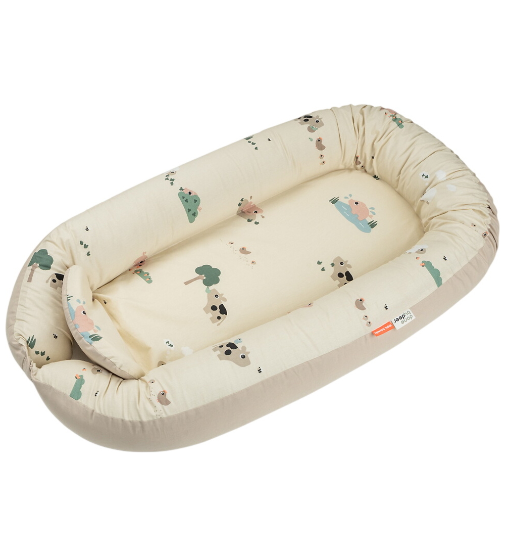 Done by Deer Babynestchen. Tiny Farm - Sand - Done by Deer - One Size - Babynestchen