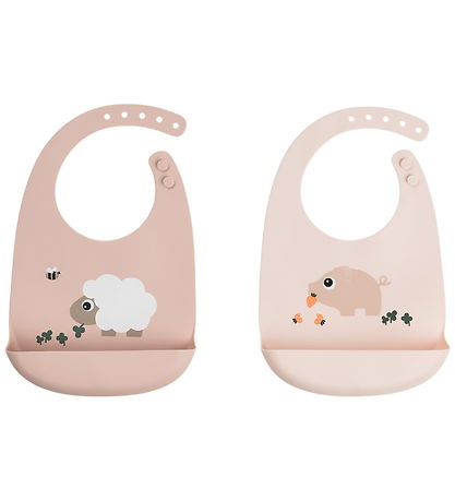 Done by Deer Hagesmæk - Silikone - 2-pak - Tiny Farm - Powder
