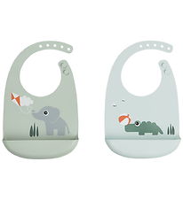 Done by Deer - Silicone - 2-Pack - Playground - Colour Mix