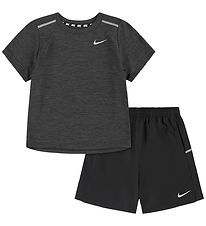 Nike Shortssæt - T-shirt/Shorts - Black