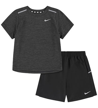 Nike Shortssæt - T-shirt/Shorts - Black
